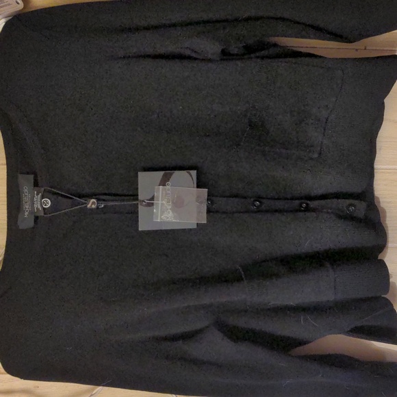 Michel Studio Collection NWT 1X Cardigan Sweater Button Down Long Sleeve Plus 1X - Picture 5 of 11